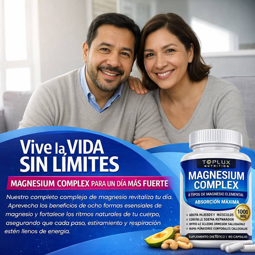 ✨Magnesium Complex - Descansa profundo y recupérate mejor sin tensión